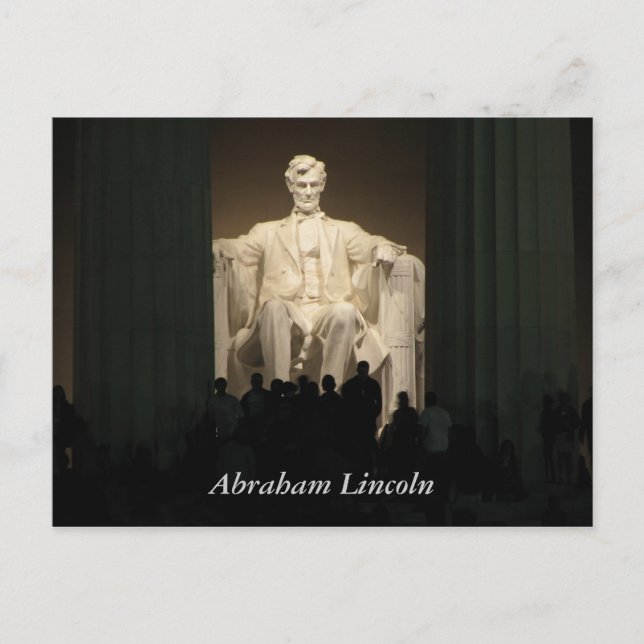 Carte Postale Abraham Lincoln, Washington DC (Devant)
