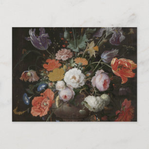 Carte Postale Abraham Mignon - La Vie Toujours Avec Des Fleurs E