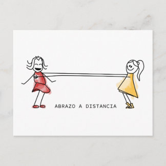 Carte Postale Abrazo a distancia