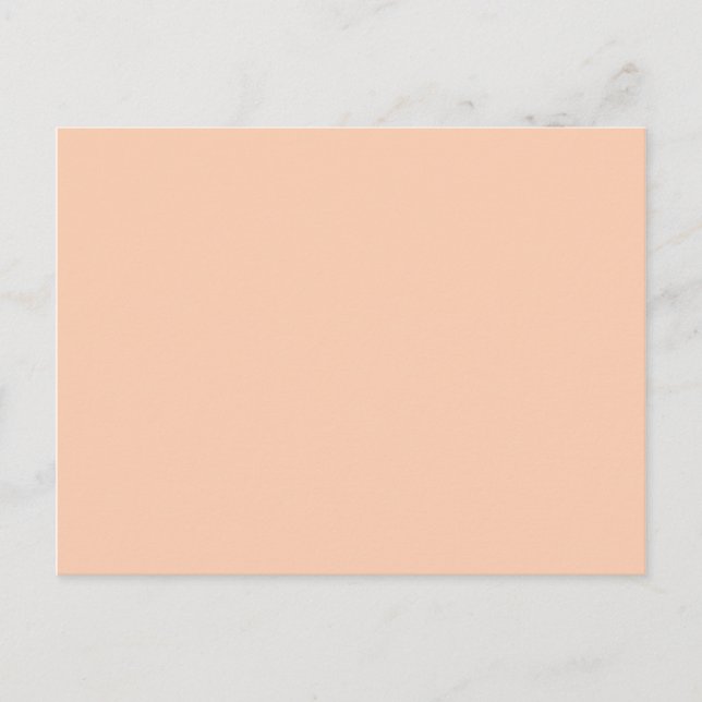 Carte Postale abricot couleur (Devant)