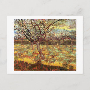 Carte Postale Abricotiers en fleurs par Van Gogh