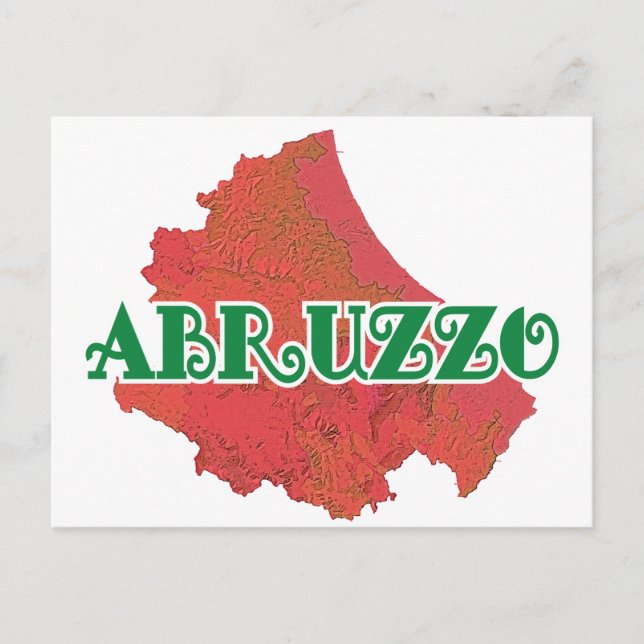Carte Postale Abruzzes (Devant)