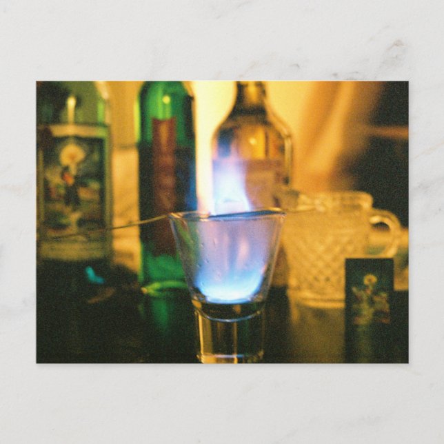 Carte postale Absinthe Fire (Devant)