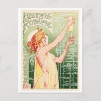 Absinthe Robette - Poster vintage d'alcool