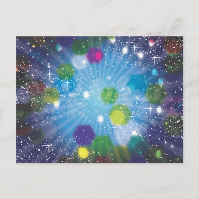 Carte Postale Abstract Stars (Devant)