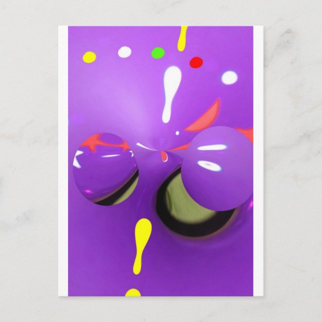 Carte Postale abstrait (Devant)