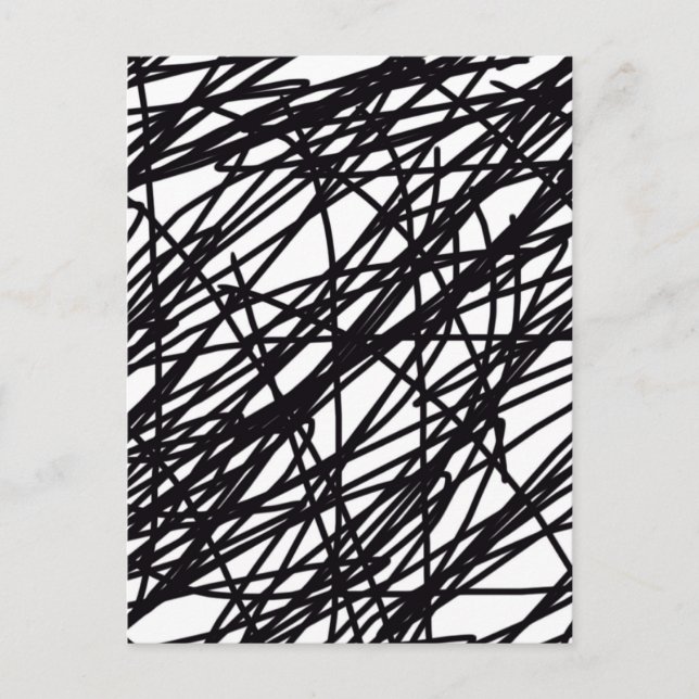 Carte Postale Abstrait (Devant)