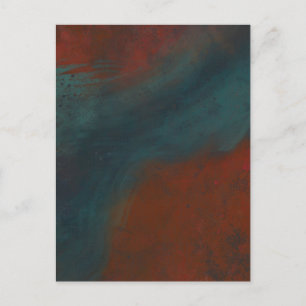Carte Postale Abstrait 1 : rouges et bleus