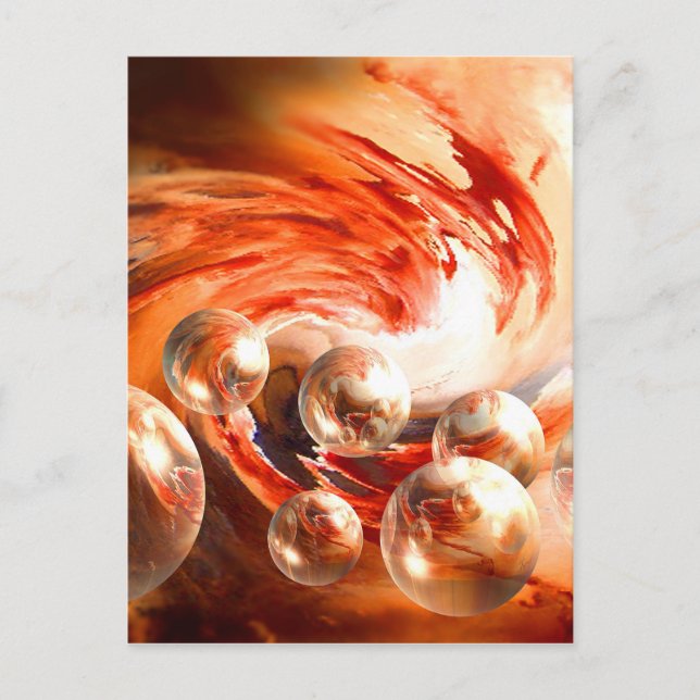 Carte Postale Abstrait contemporain (Devant)