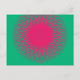 Carte Postale abstrait épais
