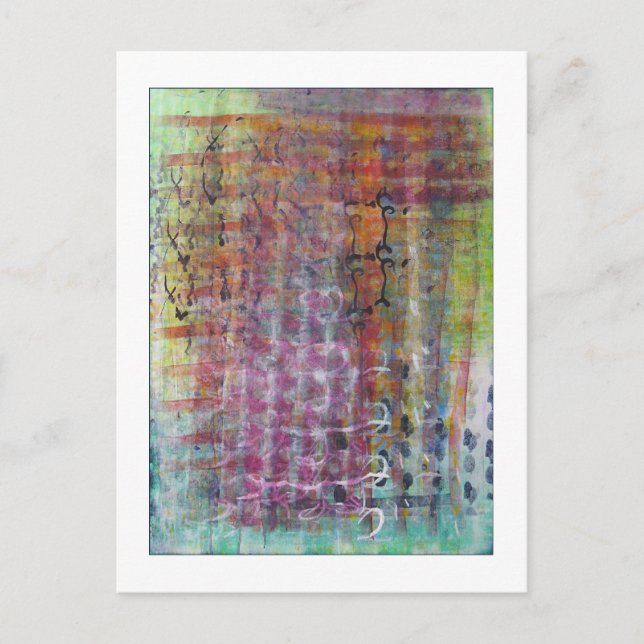 Carte postale Abstraite (Devant)