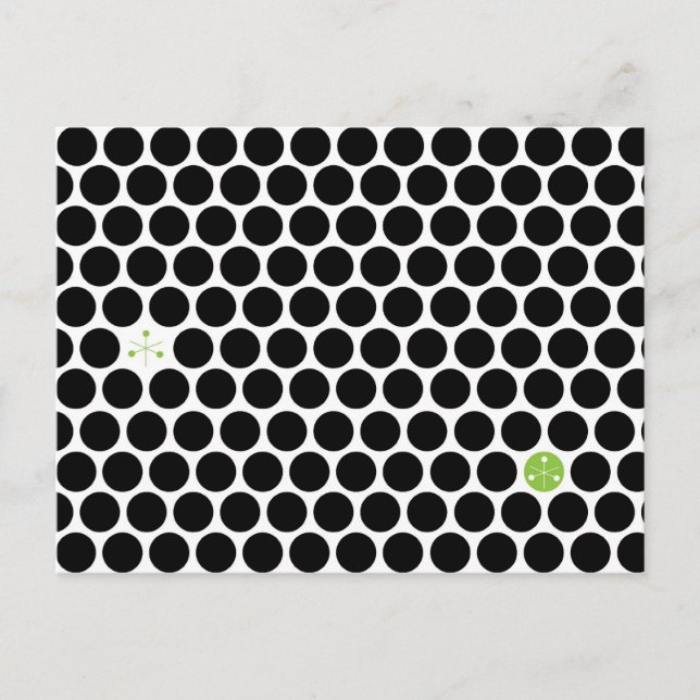 Carte postale Abstraite Black Hive (Devant)