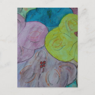 Carte postale Abstraite Floral été