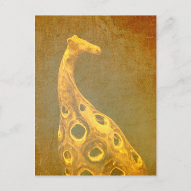 Carte postale Abstraite Giraffe (Devant)