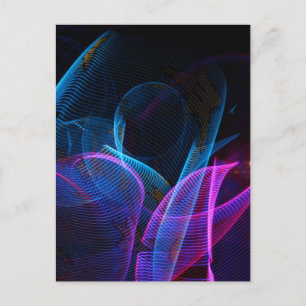 Carte postale Abstraite numérique 1