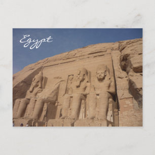 Carte Postale abu simbel egypte