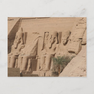 Carte Postale abu simbel king