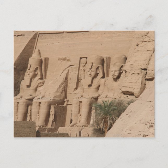 Carte Postale abu simbel king (Devant)