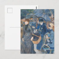 Academia Sombre Peinture au parapluie bleu de Reno