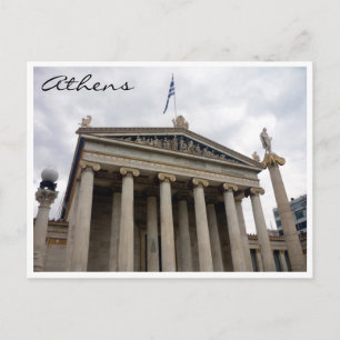 Carte Postale Académie d'Athènes avant
