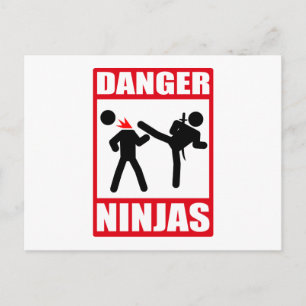 Carte Postale Académie de Ninja Okinawa Tua Bill