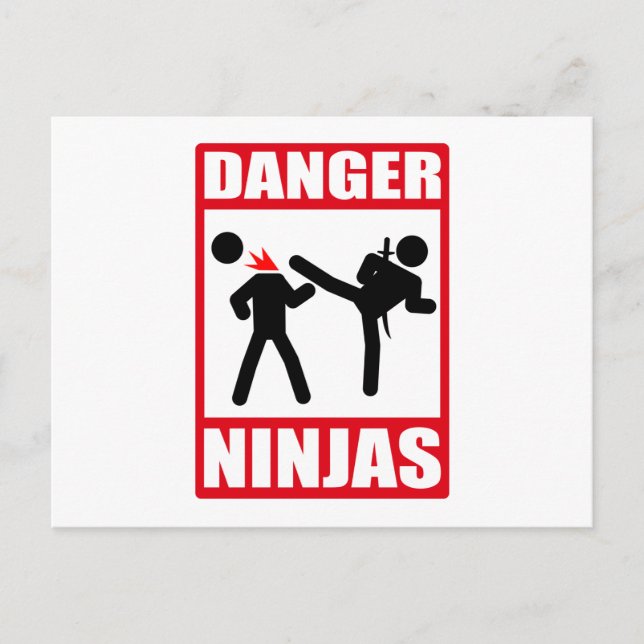 Carte Postale Académie de Ninja Okinawa Tua Bill (Devant)