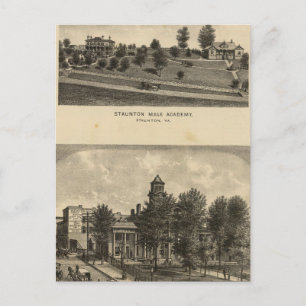 Carte Postale Académie masculine de Staunton