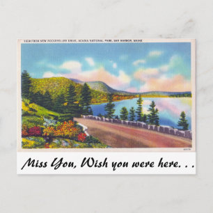 Carte Postale Acadia Nat. Parc, Bar Harbour, Maine