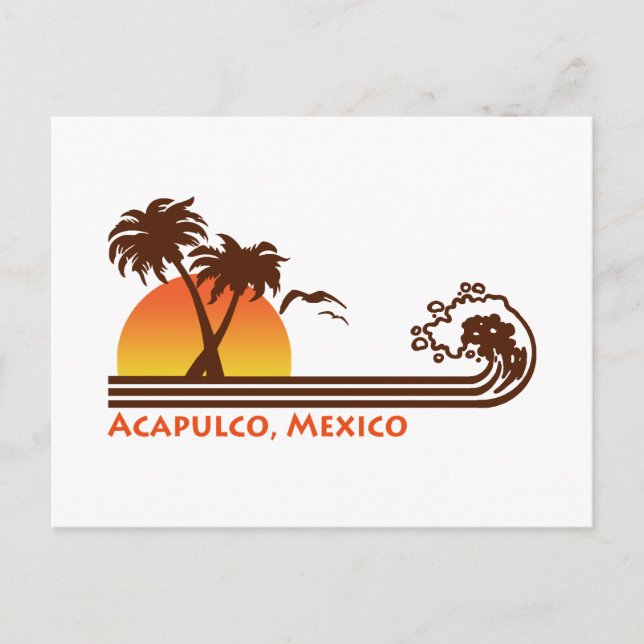 Carte Postale Acapulco Mexique (Devant)