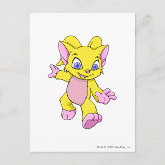 Carte Postale Acara jaune