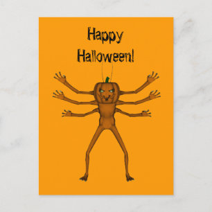 Carte Postale Accepter le critère d'Halloween