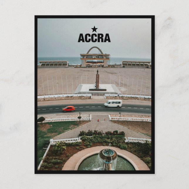 Carte Postale Accra - Ghana (Devant)