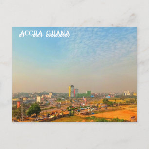 Carte postale Accra Ghana