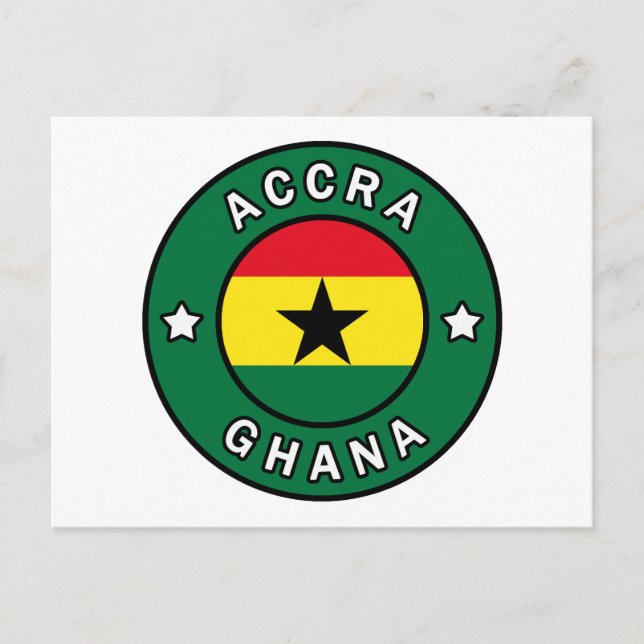 Carte Postale Accra Ghana (Devant)