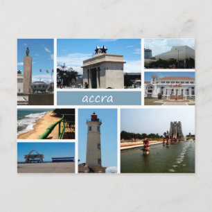 Carte Postale Accra postcard