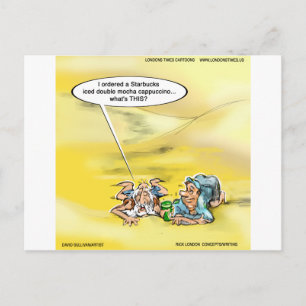 Carte Postale Accro Au Café Par Les Dessins De Presse Du Times D