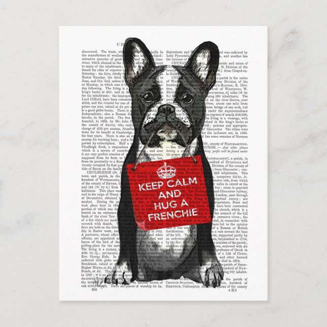 Carte Postale Accrocher un Français (Devant)