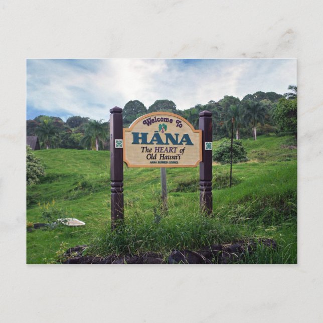 Carte Postale Accueil à Hana (Devant)