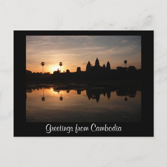 Carte Postale accueil cambodgien (Devant)