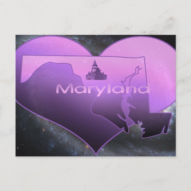 Carte Postale Accueil Maryland (Devant)