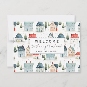 Carte Postale Accueil Personnalisé dans l'Immobilier de Quartier