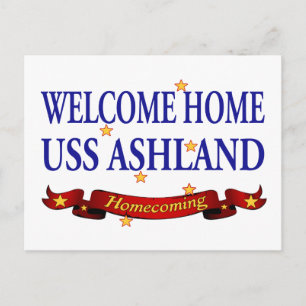Carte Postale Accueil USS Ashland