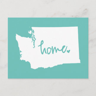 Carte Postale Accueil Washington Couleur personnalisée