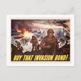 Carte Postale Acheter Cette Obligation D'Invasion