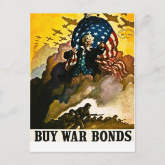 Carte Postale Acheter des obligations de guerre - Seconde Guerre