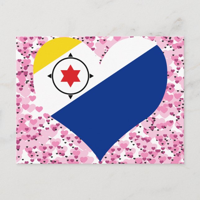 Carte Postale Acheter drapeau Bonaire (Devant)