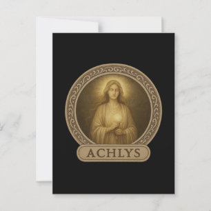Carte postale Achlys Shadow Work Goddess