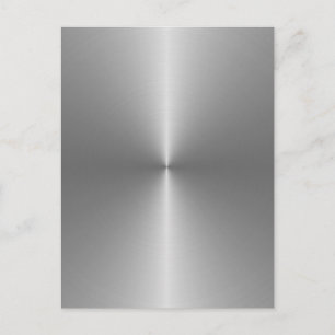 Carte Postale acier circulaire large