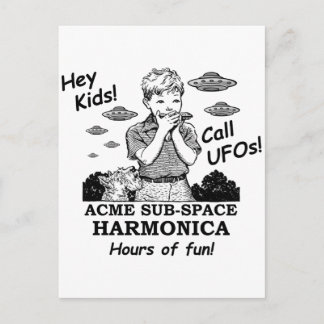 Carte Postale Acme Sub-Space Harmonica (Appels OVNI)