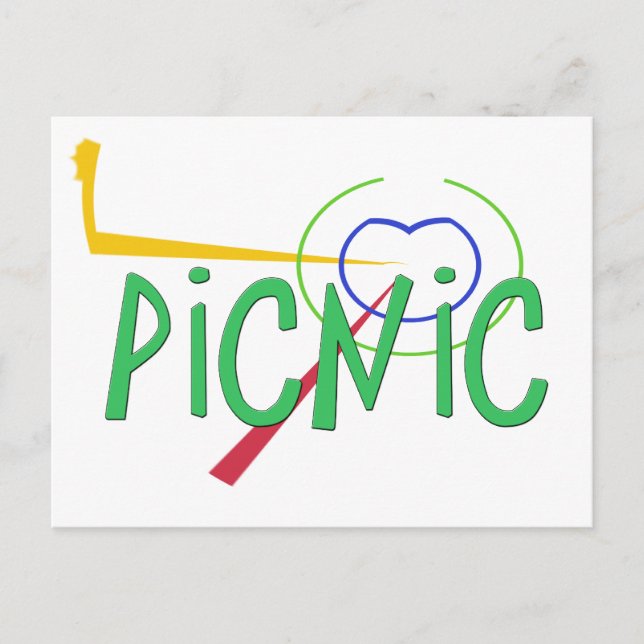 Carte Postale Acronyme amusant - PICNIC (Devant)